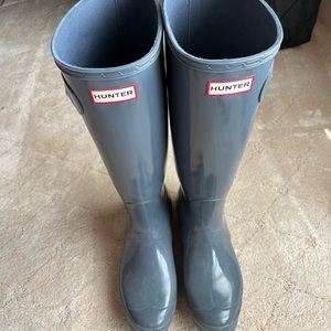Dark Gray Hunter Boots